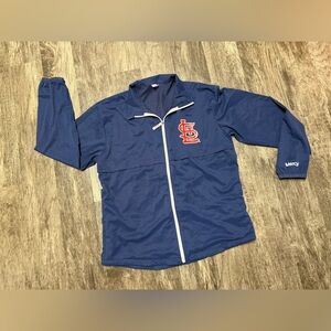 NEW St Louis CARDINALS Windbreaker MLB Baseball